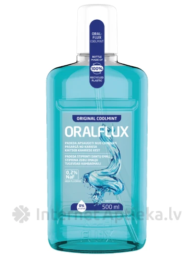 Oralflux Original mutes skalojamais līdzeklis, 500 ml | internetaptieka.lv