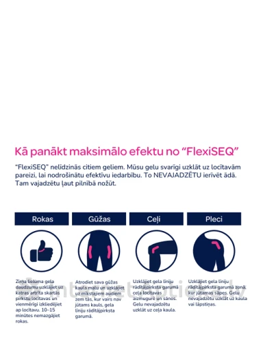FLEXISEQ for Joint Wear&Tear gels, 50 g | internetaptieka.lv