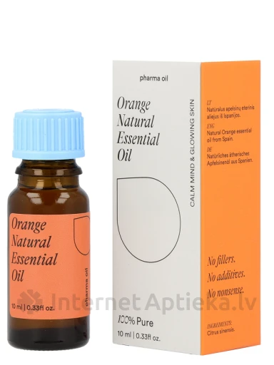 Pharma Oil Апельсин essential oil, 10 мл | internetaptieka.lv