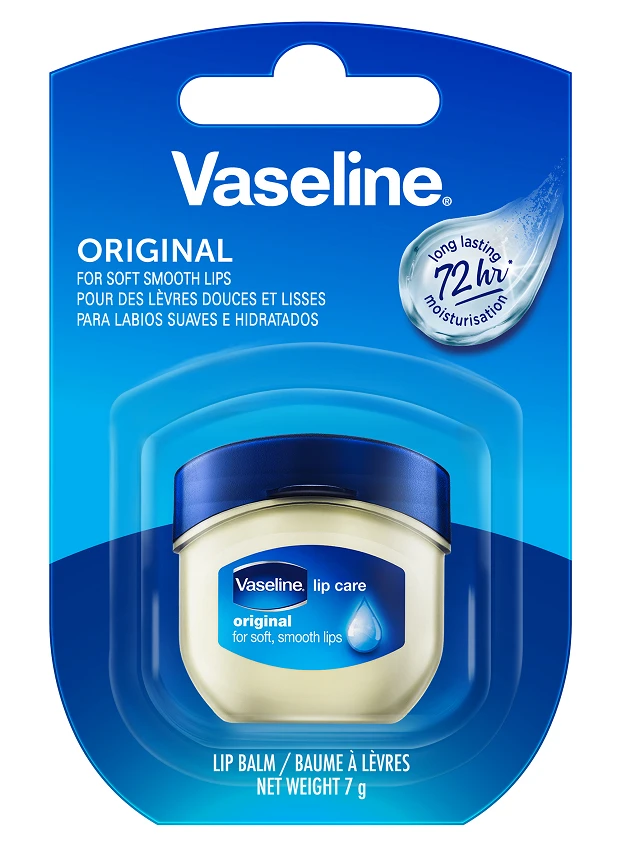 VASELINE Lūpu balzams Original, 7 g