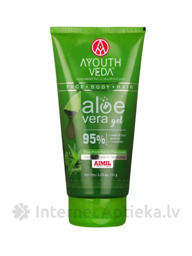 AYOTHVEDA ALOE VERA gels, 150 g | internetaptieka.lv