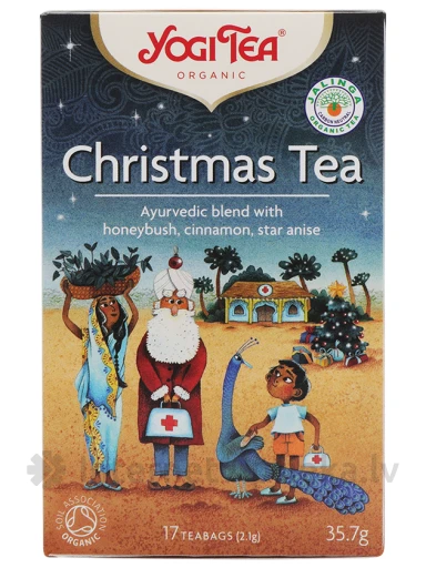 Чай Yogi Christmas, 17 пакетиков | internetaptieka.lv