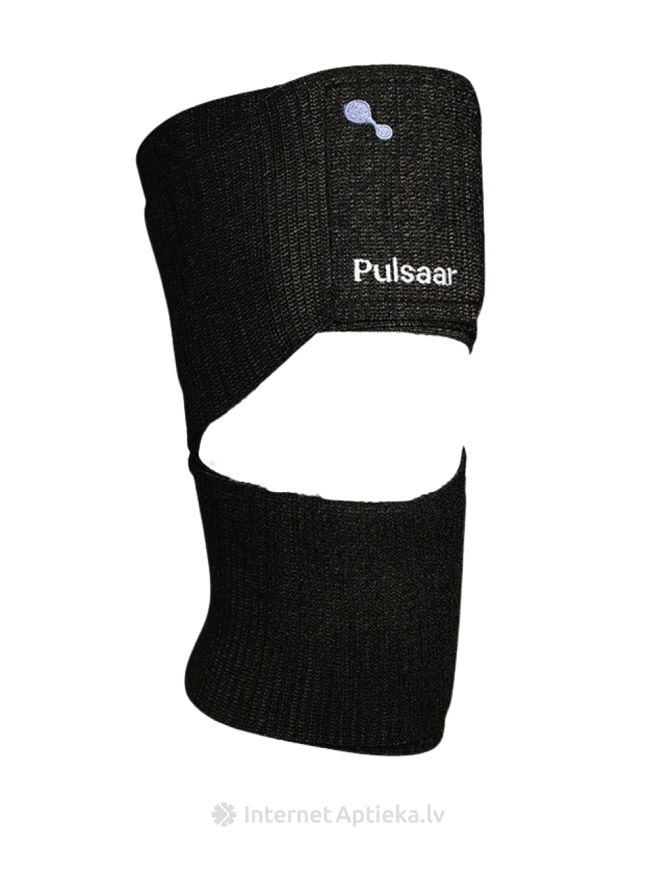 PULSAAR Elastīgs kompresijas apsējs - melns | internetaptieka.lv