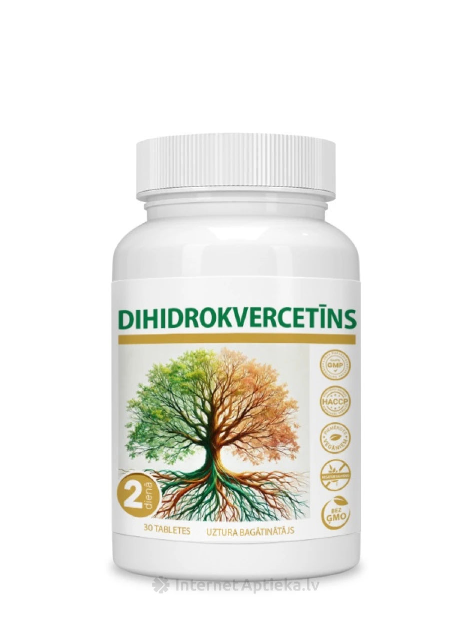 Dihüdrokvortsetiin 25 mg, 30 tabletid | internetaptieka.lv