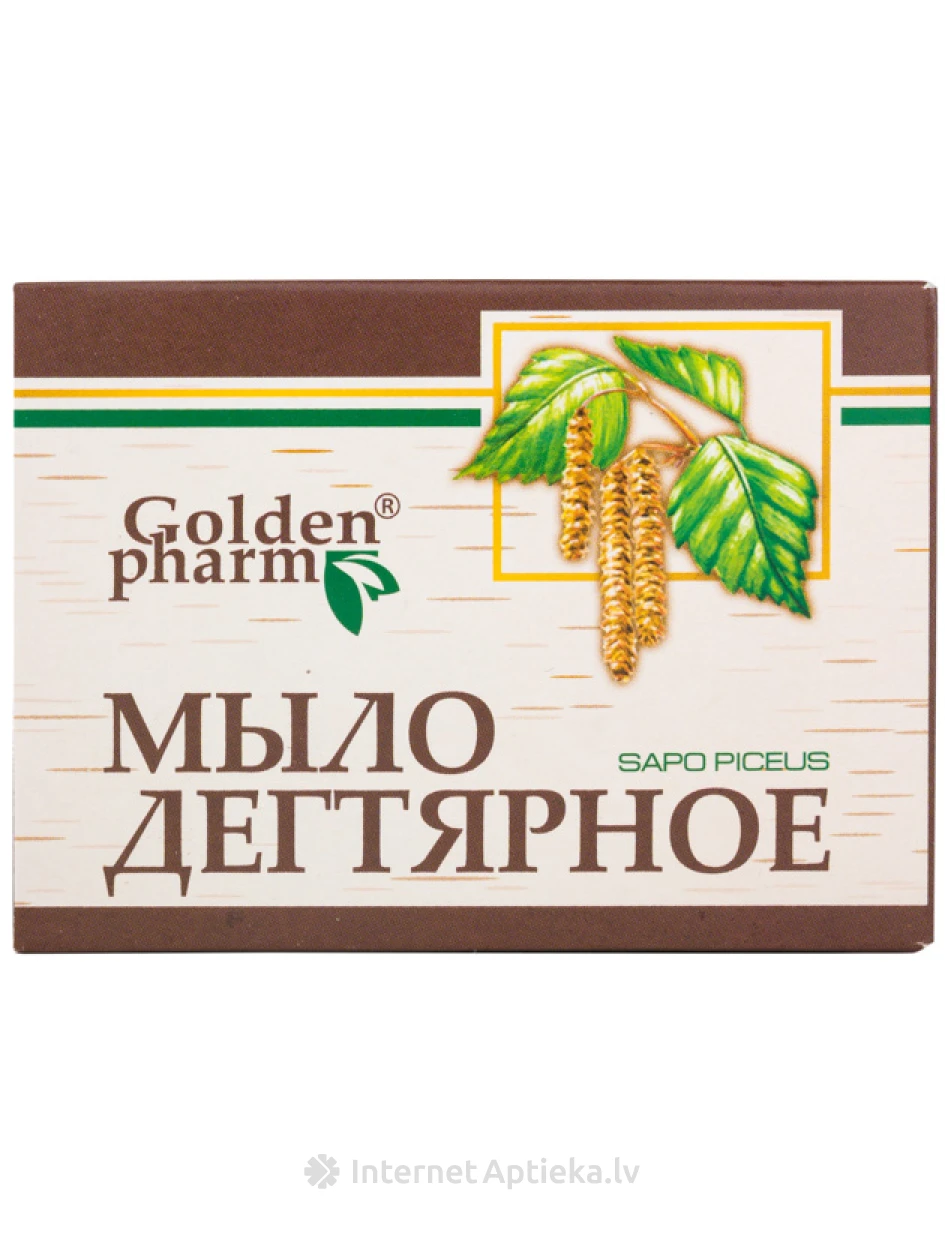 Мыло дегтярное, 70 гр | internetaptieka.lv