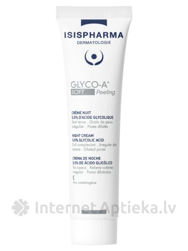ISISPHARMA GLYCO-Pehme kerge kooriv kreem, 30 ml | internetaptieka.lv
