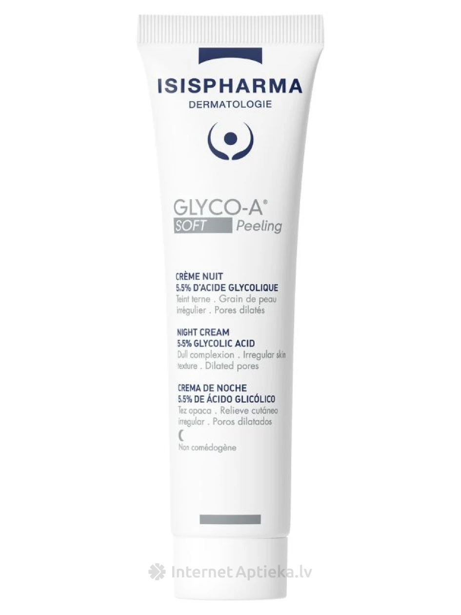 ISISPHARMA GLYCO-Pehme kerge kooriv kreem, 30 ml | internetaptieka.lv