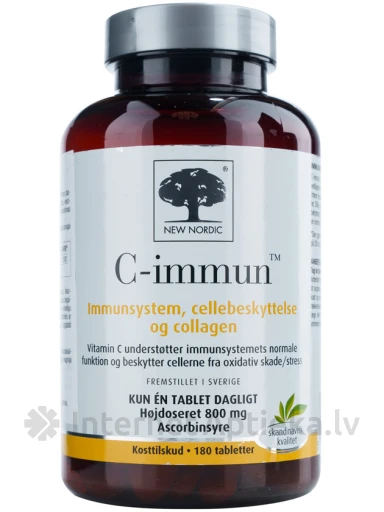 New Nordic C-Immun, 180 таблеток | internetaptieka.lv