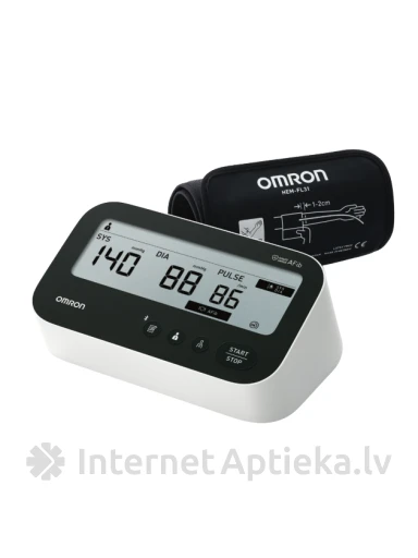 OMRON M4 Connect AFib - viršutinės rankos kraujospūdžio matuoklis | internetaptieka.lv