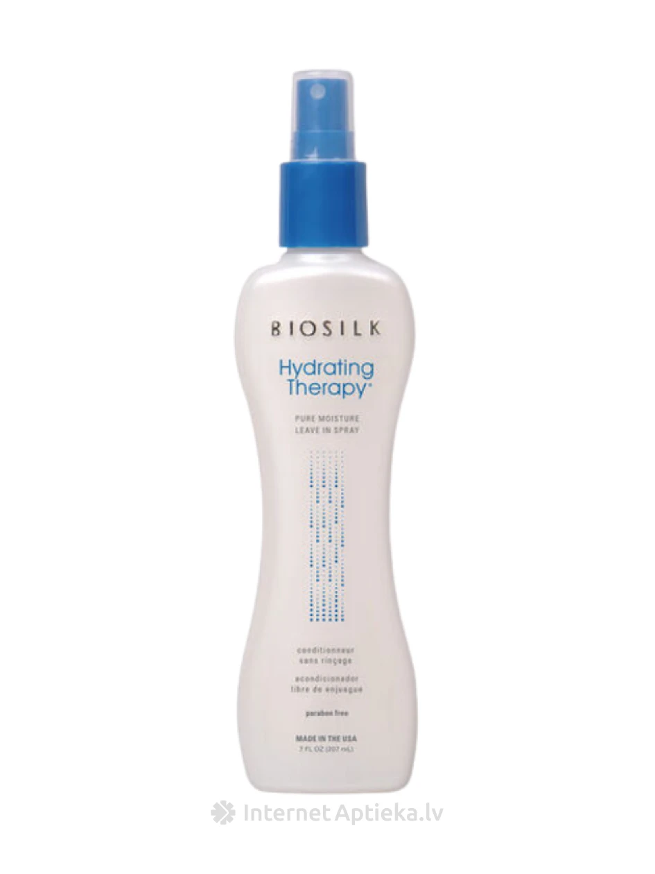 BIOSILK Hydrating Therapy Pure Moisture - pihustatav järelpesu konditsioneer, 207 ml | internetaptieka.lv
