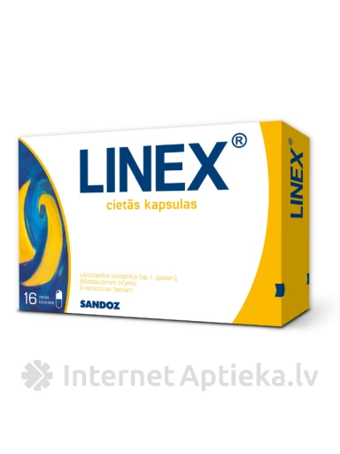 Linex, 16 kapsulas | internetaptieka.lv