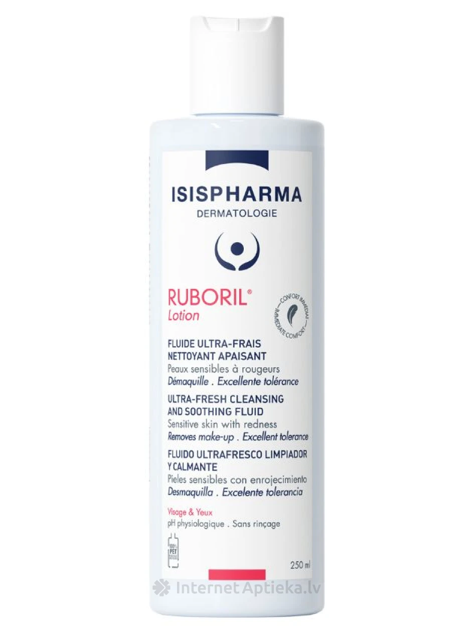 ISISPHARMA RUBORIL LOTION rahustav puhastuskreem, 250 ml | internetaptieka.lv