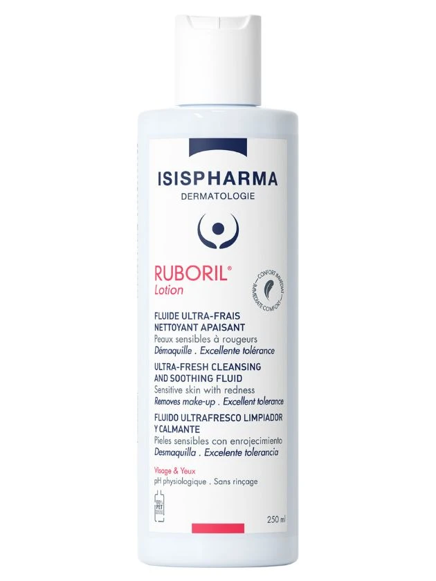 ISISPHARMA remdējošs attīrošs fluīds RUBORIL LOTION, 250 ml
