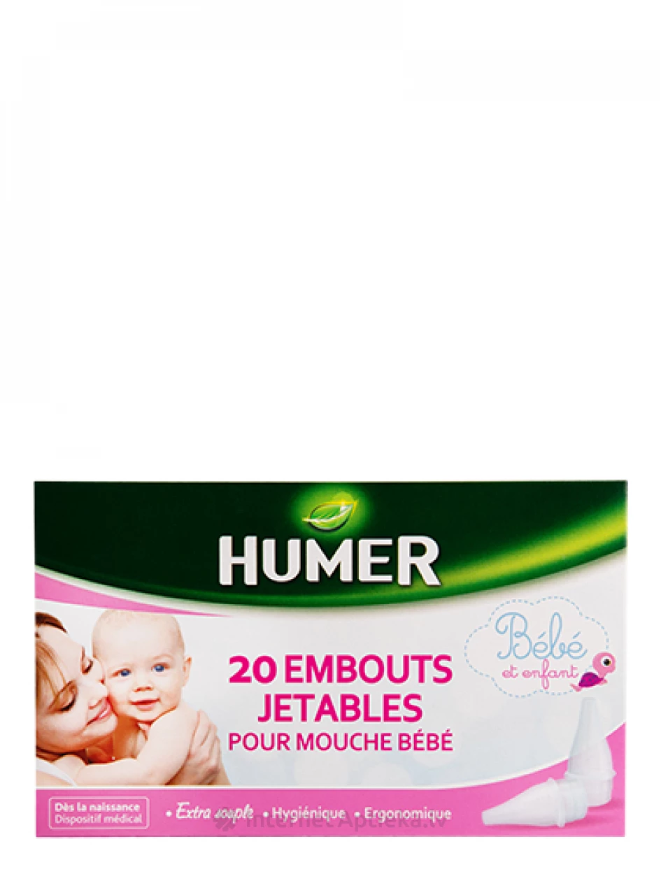 Mouche Bébé+16 embouts HUMER