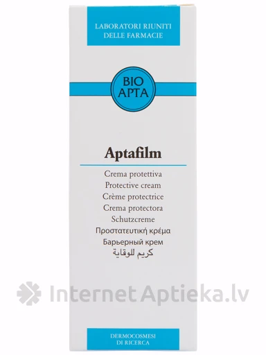 Bioapta Aptafilm защитный крем для рук, 75 мл | internetaptieka.lv