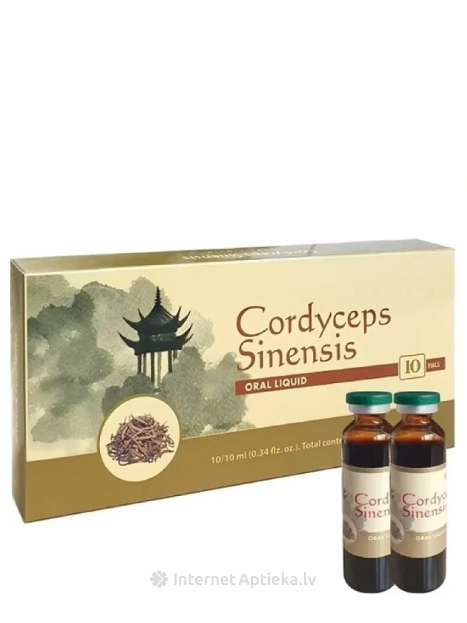 Cordyceps sinensis, 10*10 ml | internetaptieka.lv