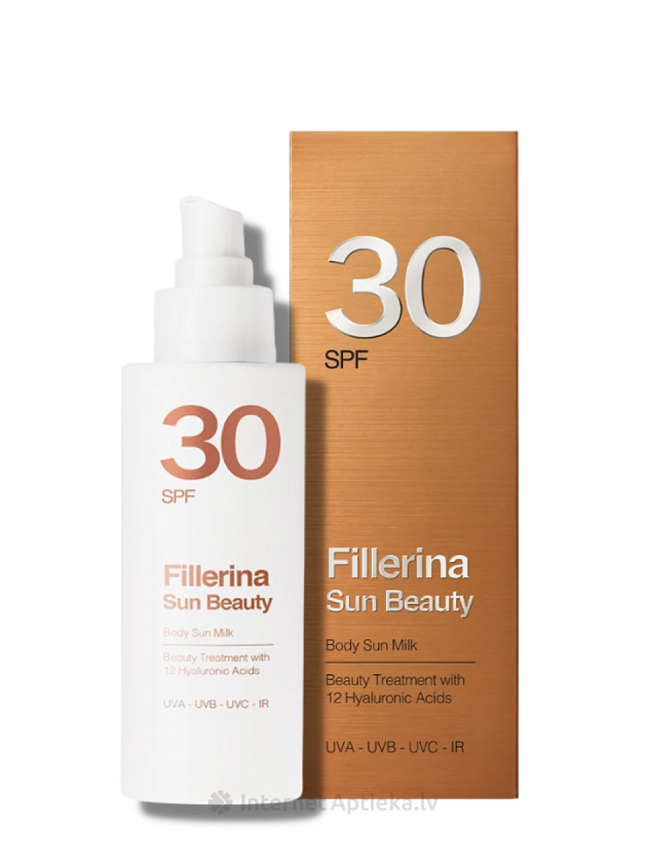 FILLERINA солнцезащитный крем для тела SPF 30, 150 мл | internetaptieka.lv
