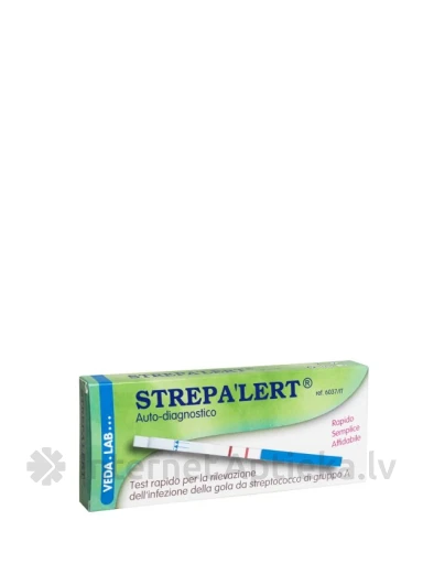 STREPA’LER streptokoku pašnoteikšanas tests, 1 gb. | internetaptieka.lv