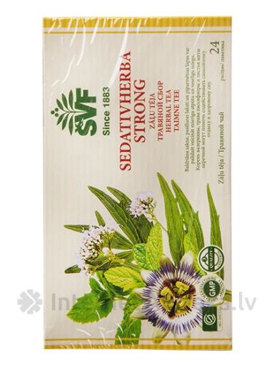 Чай Sedativherba strong 1,5 г, 20 пакетиков | internetaptieka.lv