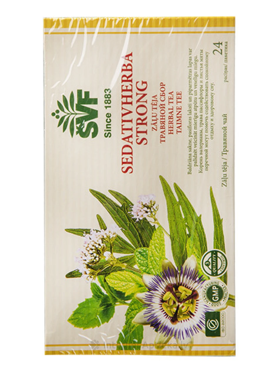 Чай Sedativherba strong 1,5 г, 20 пакетиков | internetaptieka.lv