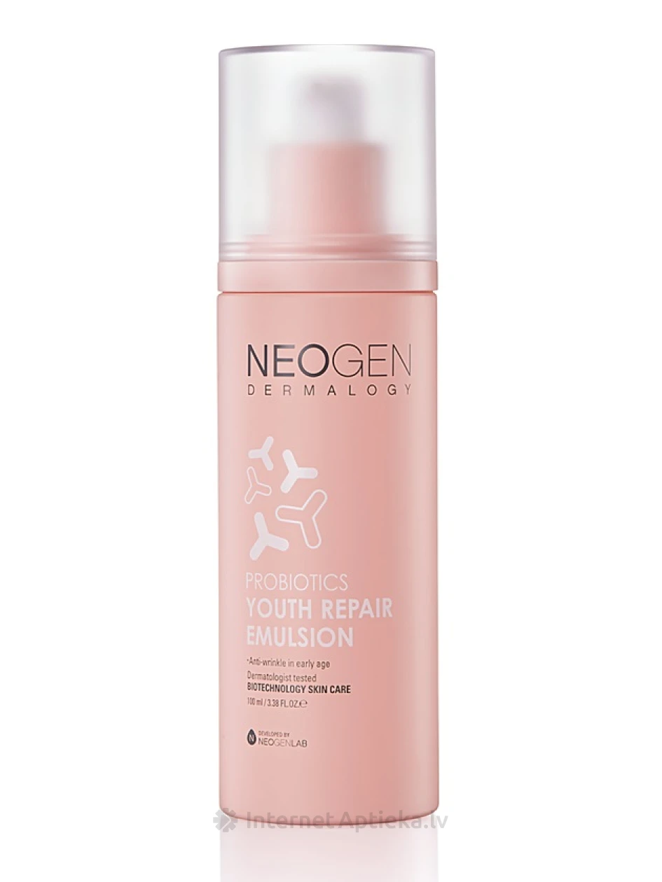 Neogen Dermalogy Probiotics Youth Repair Emulsija, 100 ml | internetaptieka.lv