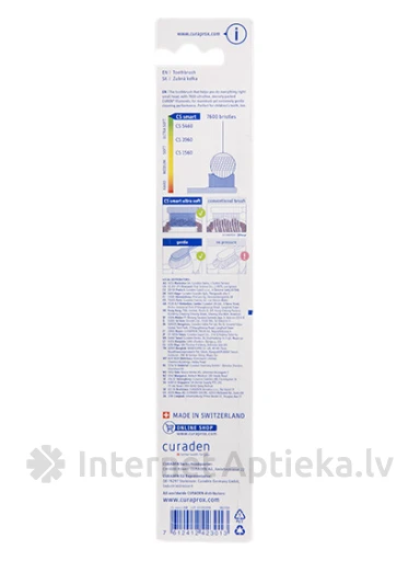 Curaprox Smart ultra soft CS 7600, bērnu zobu suka, 1 gb. | internetaptieka.lv