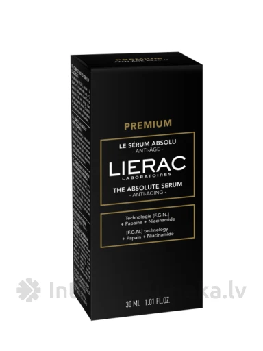 LIERAC PREMIUM vananemisvastane seerum kõikidele näonahatüüpidele, 30 ml | internetaptieka.lv
