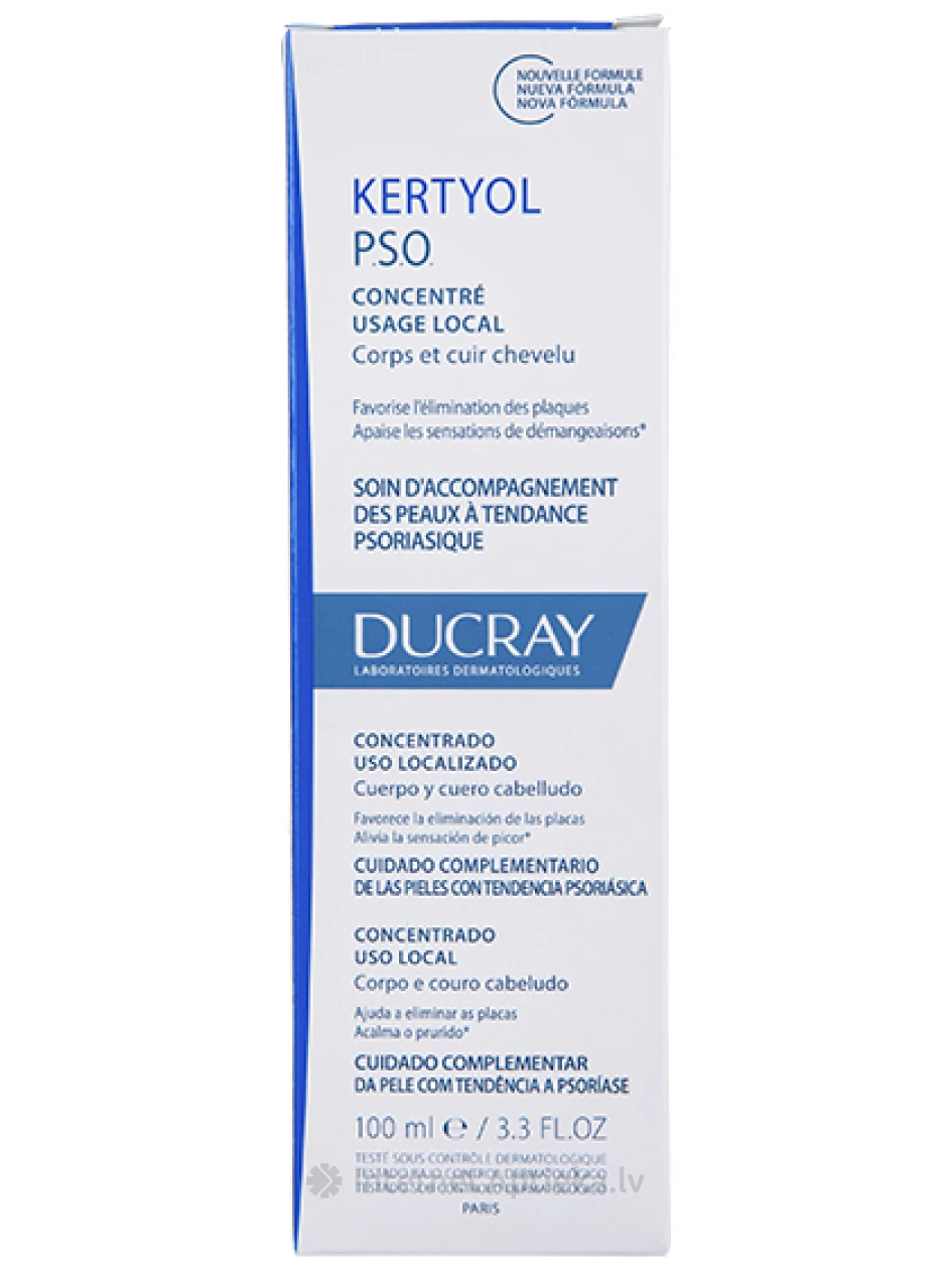 DUCRAY KERTYOL P.S.O. KONCENTRĀTS, 100 ML | internetaptieka.lv
