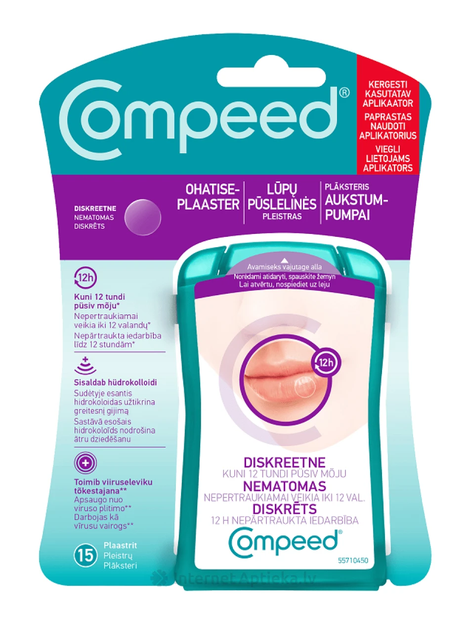 COMPEED plāksteri aukstumpumpām, 15 gb. | internetaptieka.lv