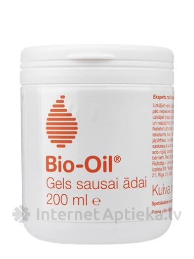 Bio-Oil želeja sausai ādai, 200 ml | internetaptieka.lv