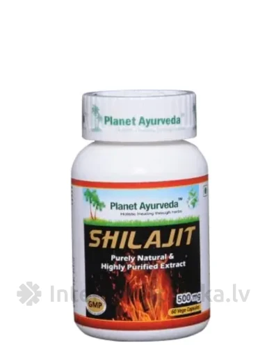 Planet Ayurveda® Shilajit капсулы, 60 шт. | internetaptieka.lv