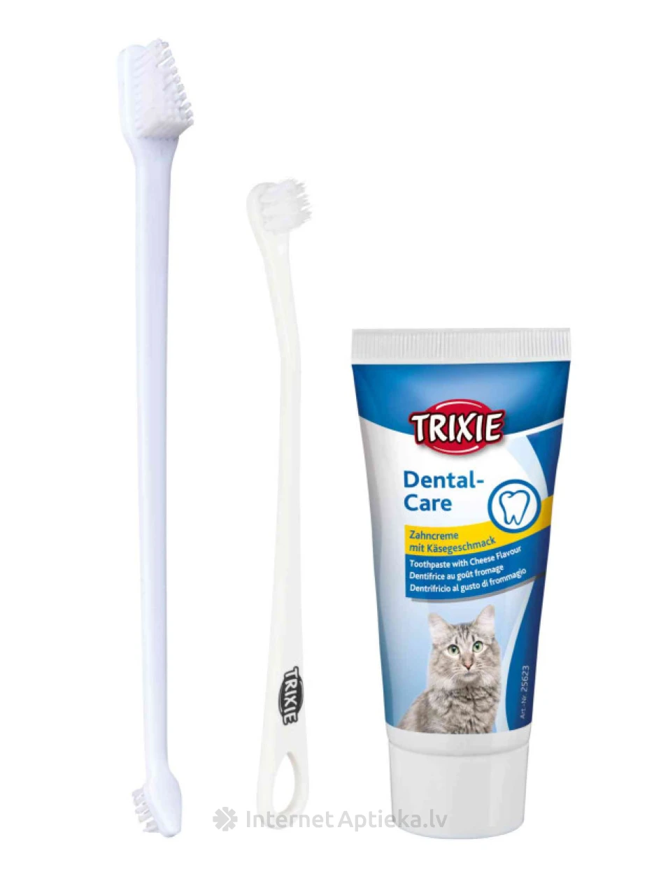 TRIXIE Hambahoolduskomplekt kassidele | internetaptieka.lv