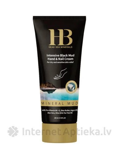 H&B Intensive Black Mud Roku krēms, 200 ml | internetaptieka.lv
