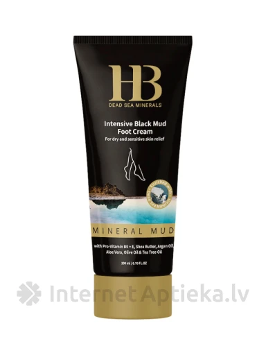H&B intensiivne muda jalakreem, 200 ml | internetaptieka.lv