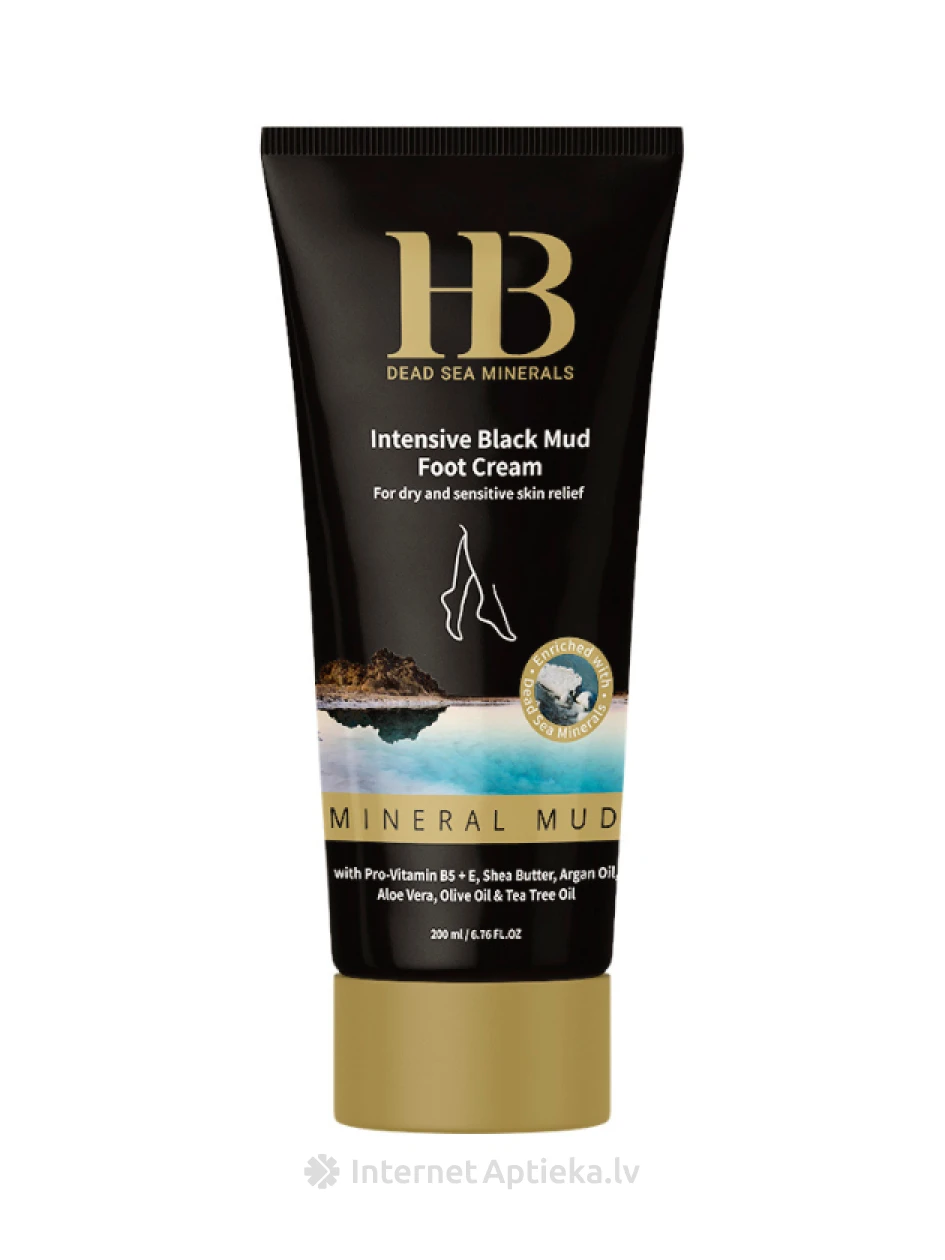 H&B intensīvs dubļu kāju krēms, 200 ml | internetaptieka.lv