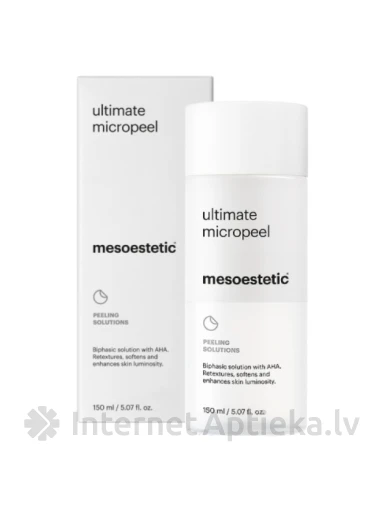 Mesoestetic ultimate micropeel divfāžu ādas pīlings, 150 ml | internetaptieka.lv