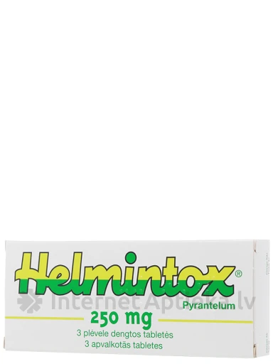 Helmintox 250 mg, 3 tabletti | internetaptieka.lv