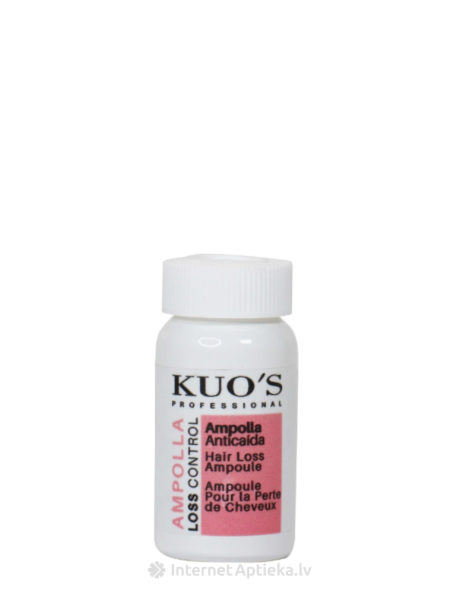 KUO`S Loss Control Ampulas pret matu izkrišanu, 6x10 ml | internetaptieka.lv