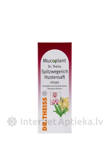 Dr. Theiss Spitzwegerich Hustensaft siirup, 100 ml | internetaptieka.lv