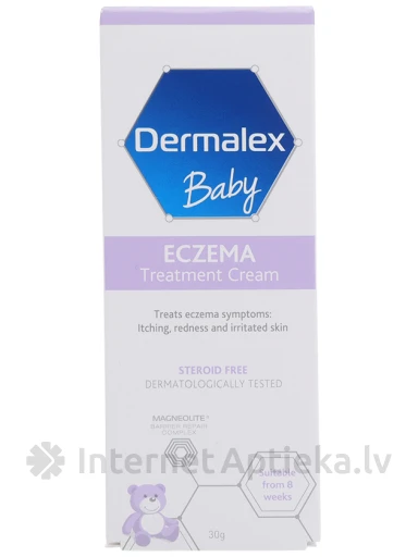 Dermalex Repair Atopic Eczema Крем для новорожденных и детей, 30 г | internetaptieka.lv