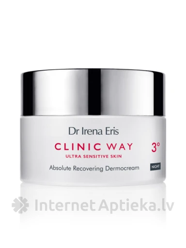Clinic Way 3 Phytohormonal Rejuvenation nakts krēms, 50 ml | internetaptieka.lv