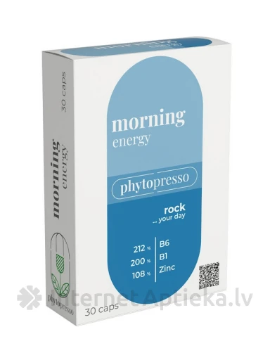 Morning energy rock your day, 30 капсул | internetaptieka.lv