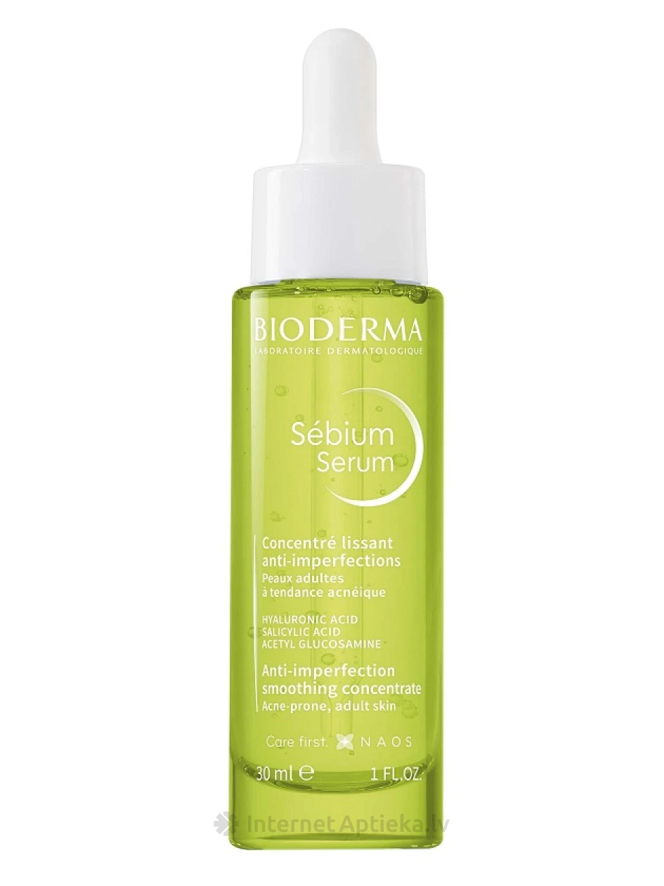Bioderma Sébium Anti-Imperfections Izlīdzinošais koncentrāts, 30 ml | internetaptieka.lv