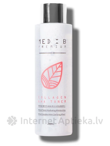 MEDB Premium Collagen AHA Toniks, 200 ml | internetaptieka.lv