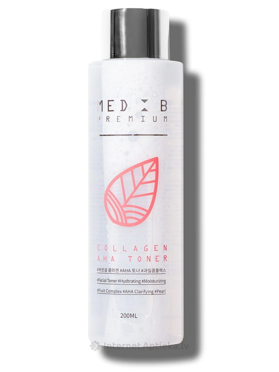 MEDB Premium Collagen AHA Toniks, 200 ml | internetaptieka.lv