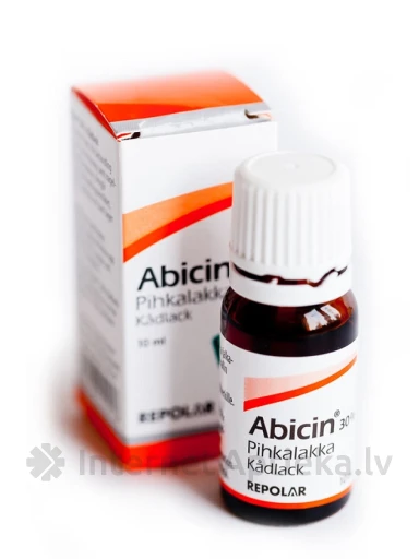 Abicin® 30% смоляной лак, 10 мл | internetaptieka.lv