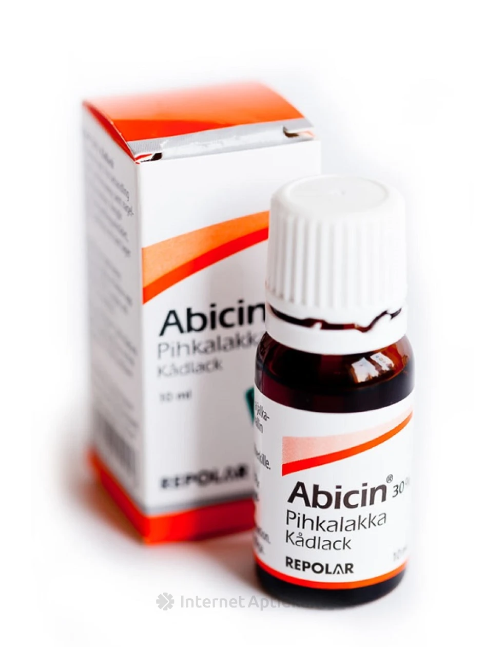 Abicin® 30% смоляной лак, 10 мл | internetaptieka.lv