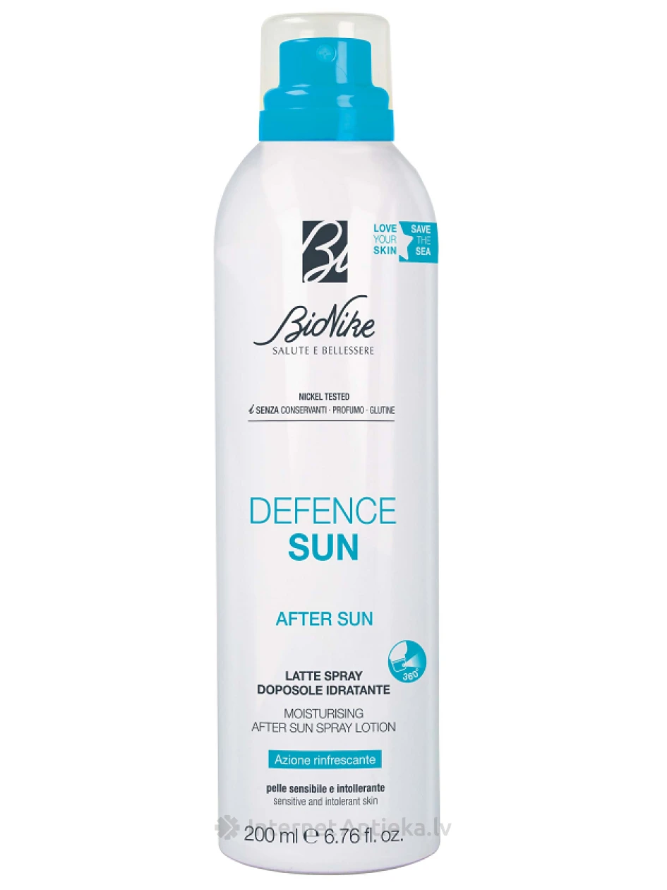 BIONIKE Defence Sun Mitrinošs losjons pēc sauļošanās, 200 ml | internetaptieka.lv