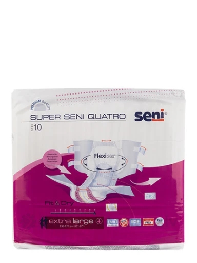 Seni Super Quatro XL autiņbiksītes, 10 gb. | internetaptieka.lv