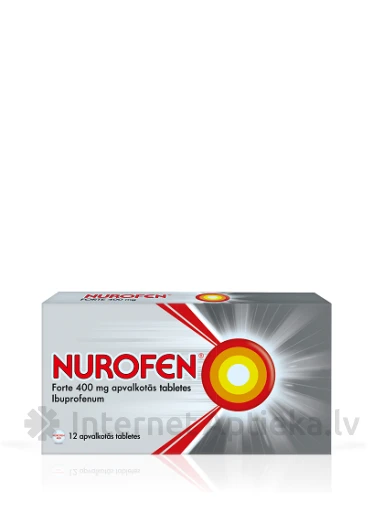 Nurofen Forte 400 mg, 12 tabletes | internetaptieka.lv